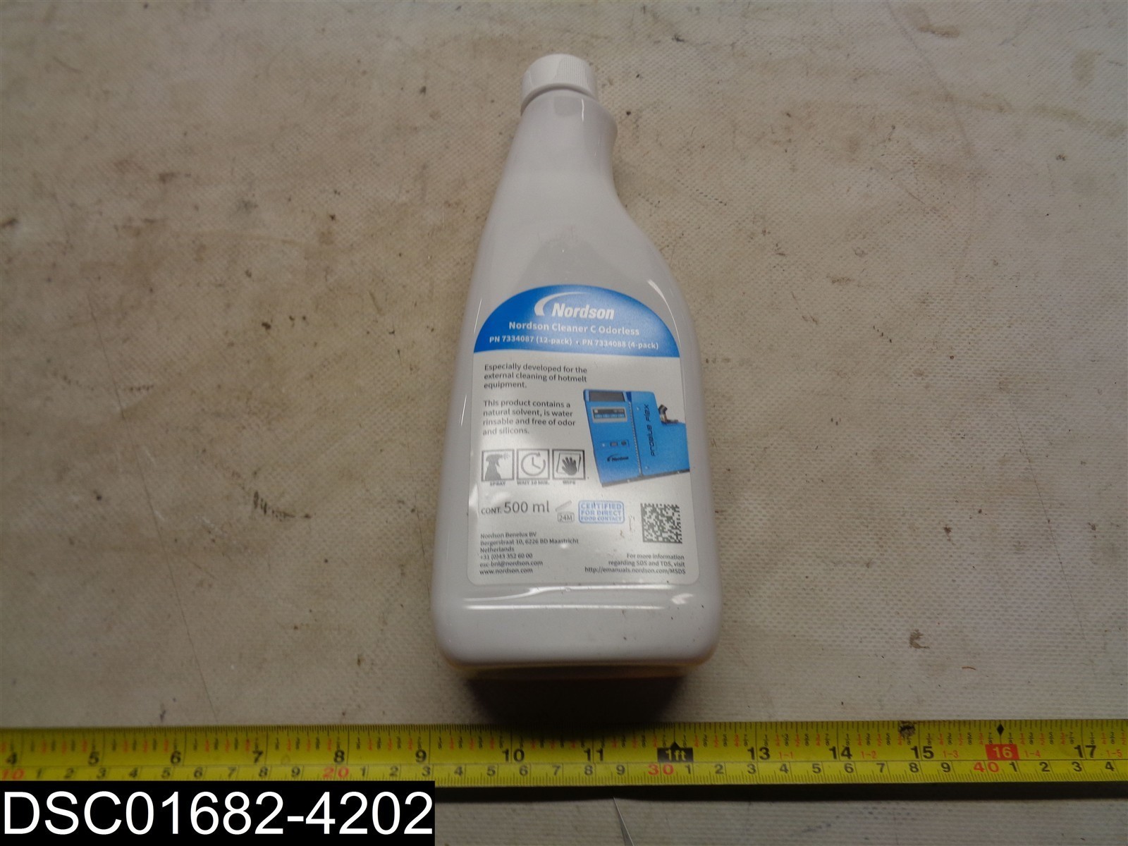 QTY=500ml Nordson Cleaner C Odorless