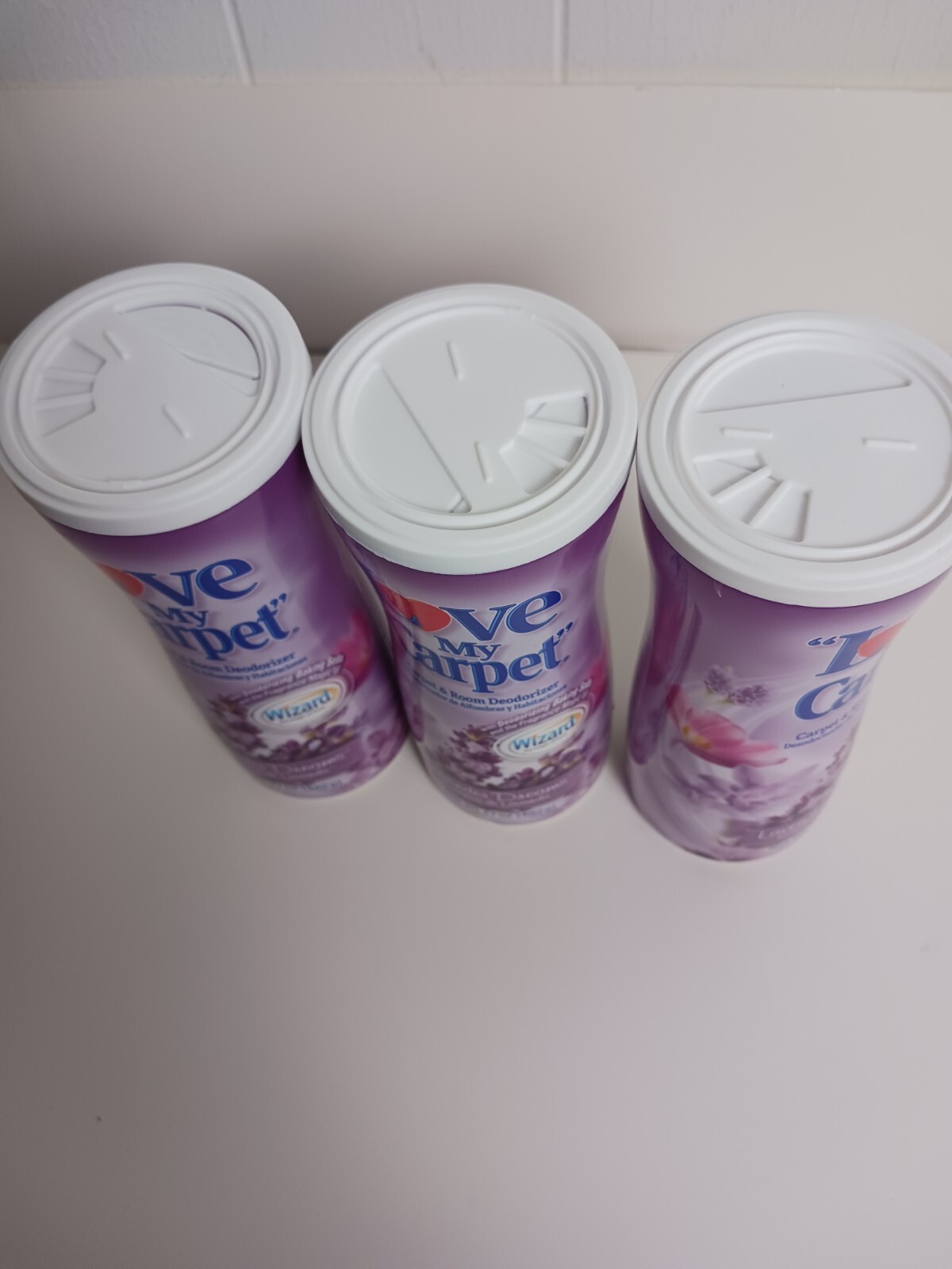 3 Love My Carpet Carpet & Room Cleaner & Refresher Lavender Dreams 17 Oz Each