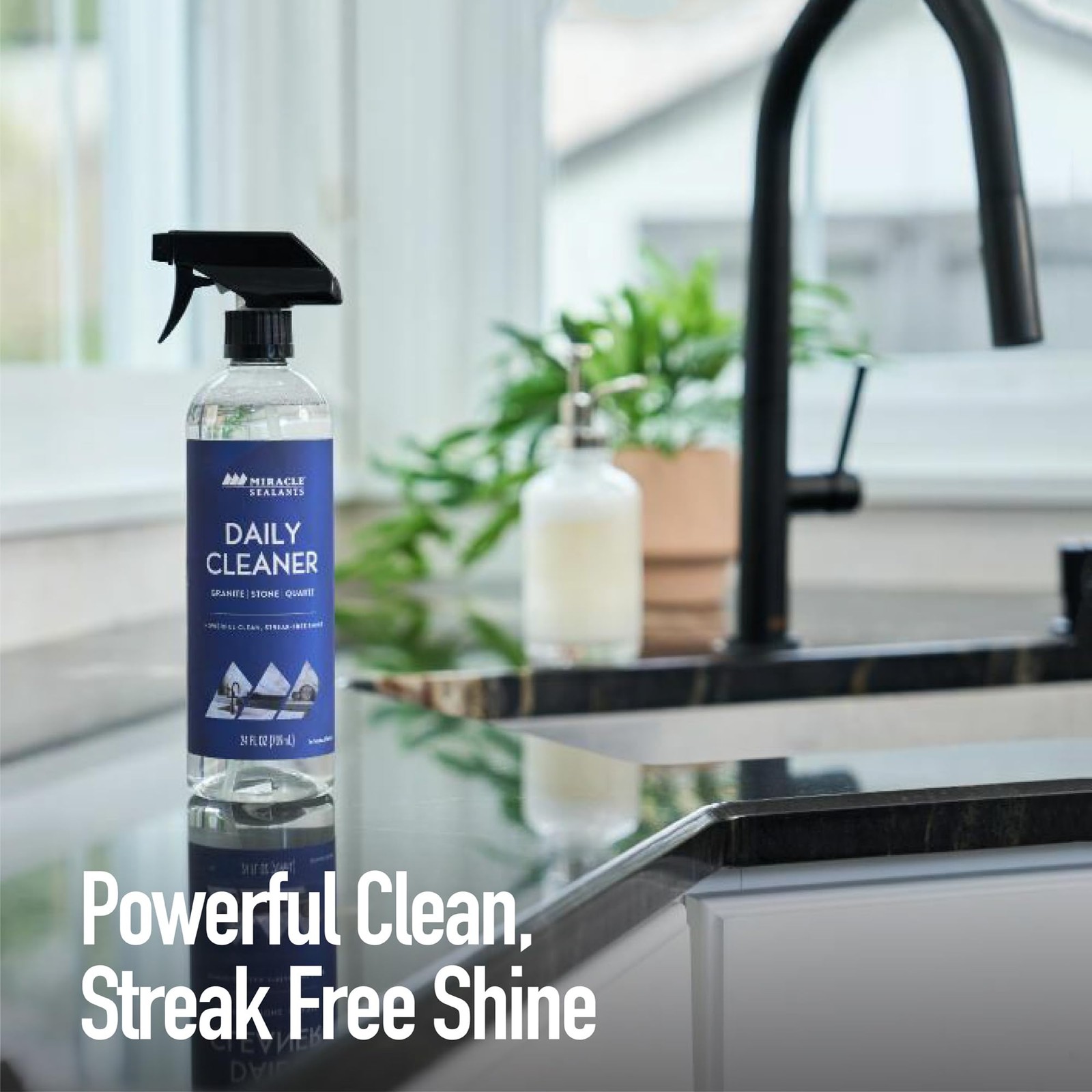 Daily Cleaner for Granite, Quartz, Marble, Quartzite, Countertops pH Neutral,…