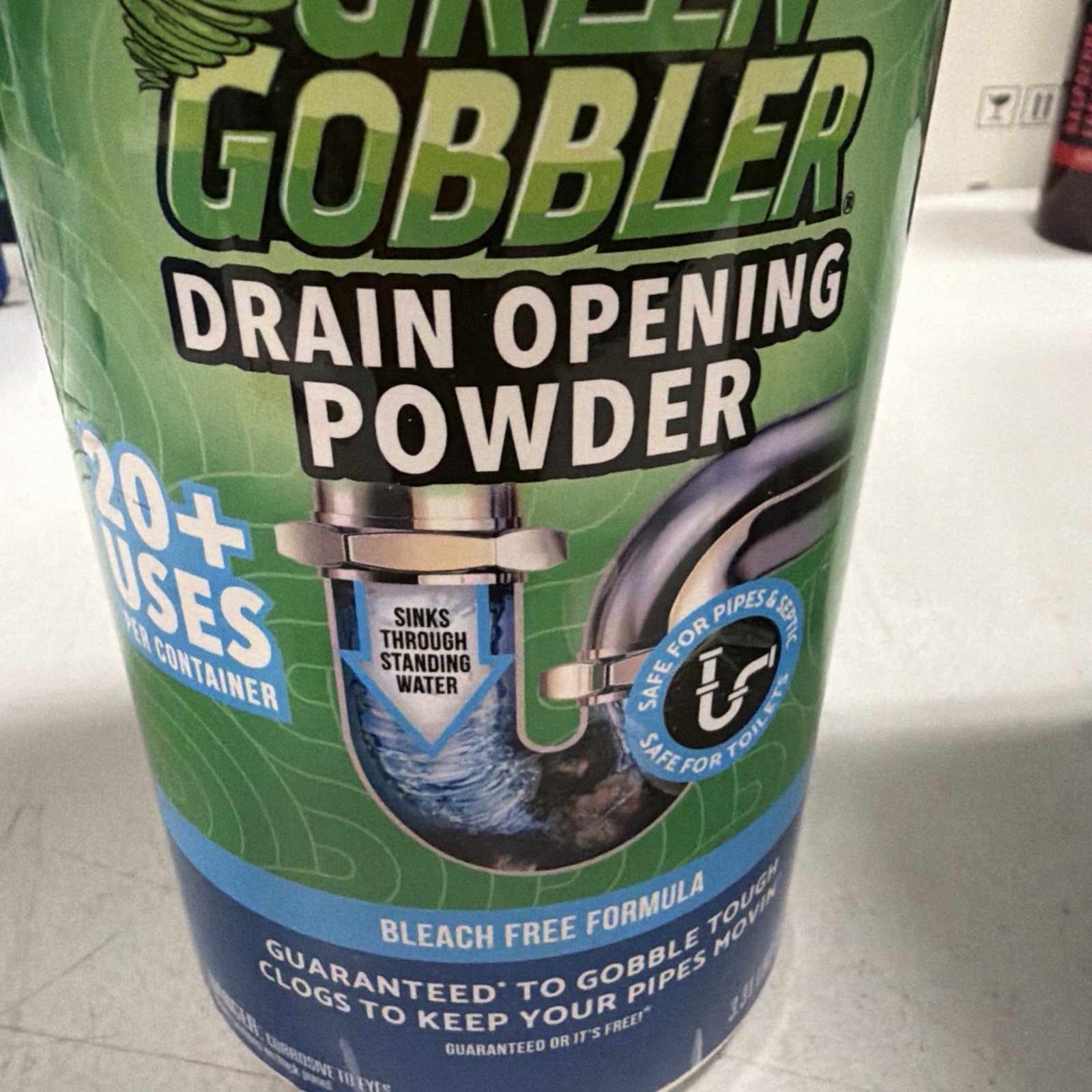 Drain Clog Remover and Drain Opening/Cleaning Powder 20+ Uses 3.31 lbs