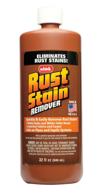 Rust-Oleum Whink Rust Stain Remover | Heavy-Duty Iron Stain Remover for White To