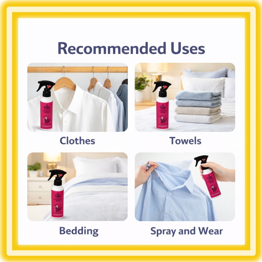 Kao EMAL Katachi Make Mist No Iron Stain Remover No Rings Wipe Laundry Net Set