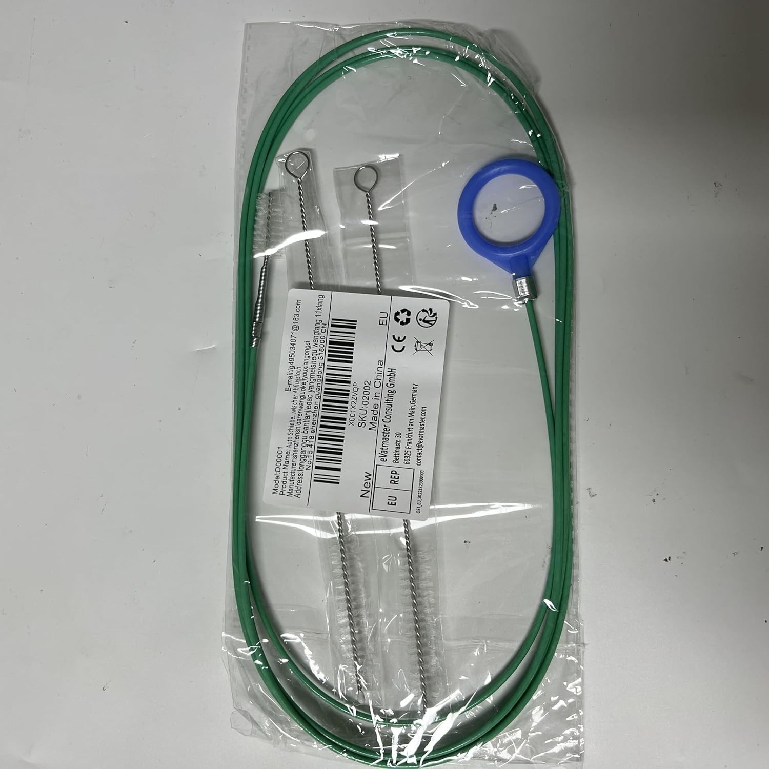 Auto Sunroof Drain Cleaning Tool with Flexible Pipe Brush Fast Free Shipping