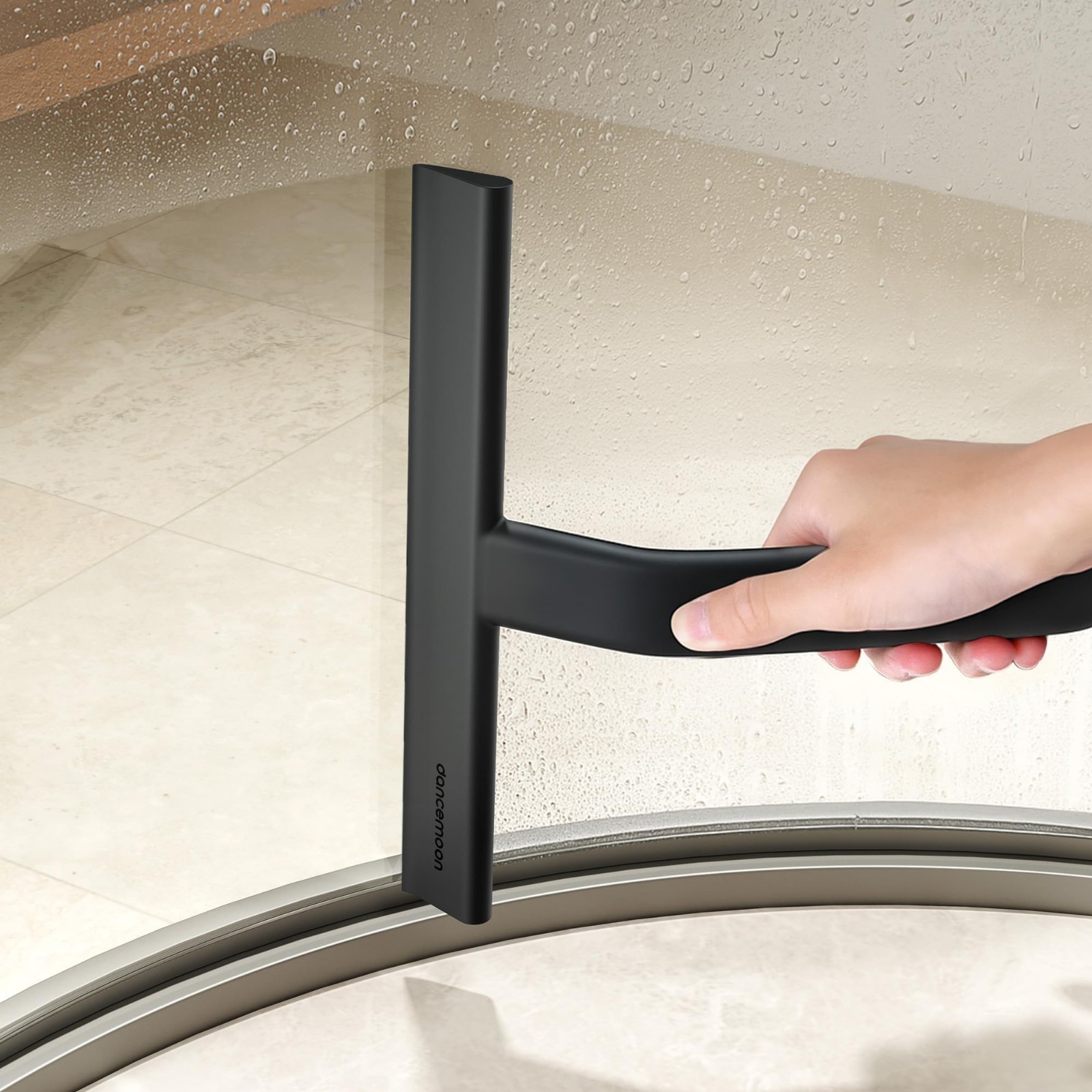 Premium Silicone Shower Squeegee – Streak-Free Cleaner Tool for Glass, Tile, Mir