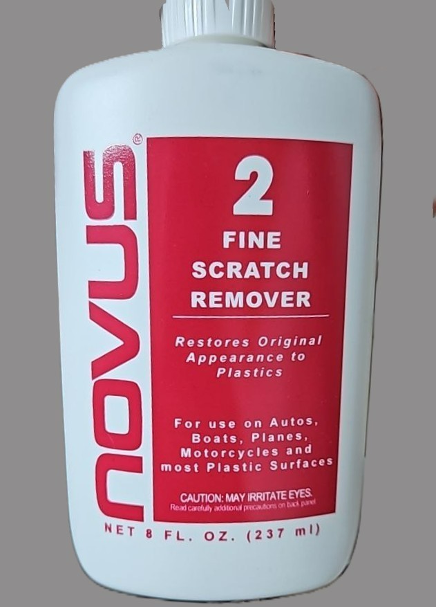 Novus Pack of 3/ 8oz / Clean #1, Fine Scratch #2, Heavy Scratch #3