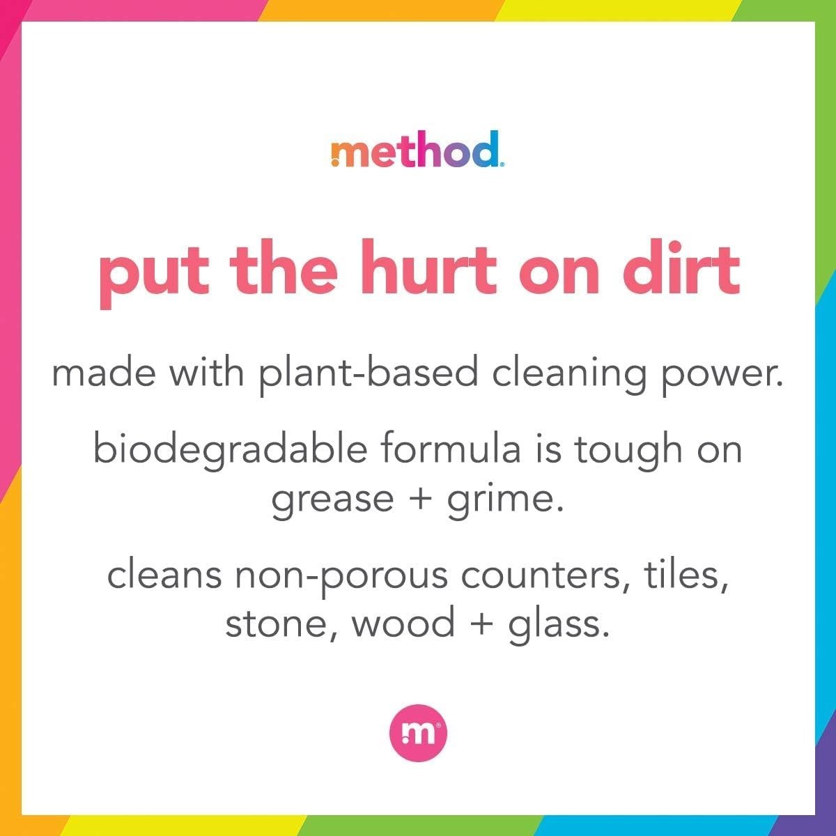 (pack of 8) Method All-Purpose Cleaner Spray French Lavender 28oz Multi Surface