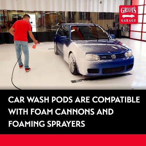 Super-Concentrated Car Wash Pods 18pc – Easy to Use PH Neutral Concentrated Pod