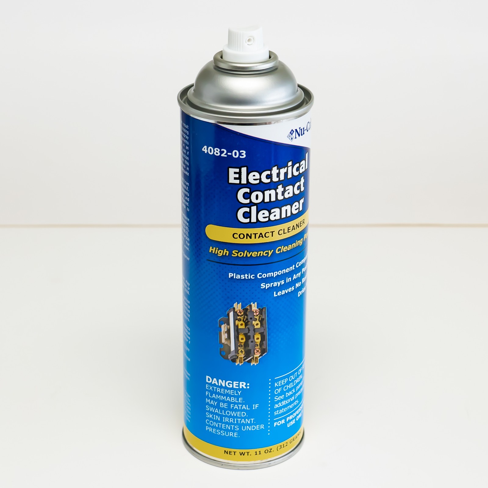Nu-Calgon 4082-03 Electrical Contact Cleaner 11 oz. High Solvency Power