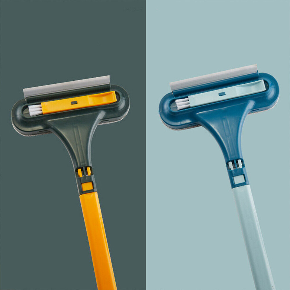 2in1 Glass Cleaning Brush Car Windshield Home Window Glass Universal Detachable