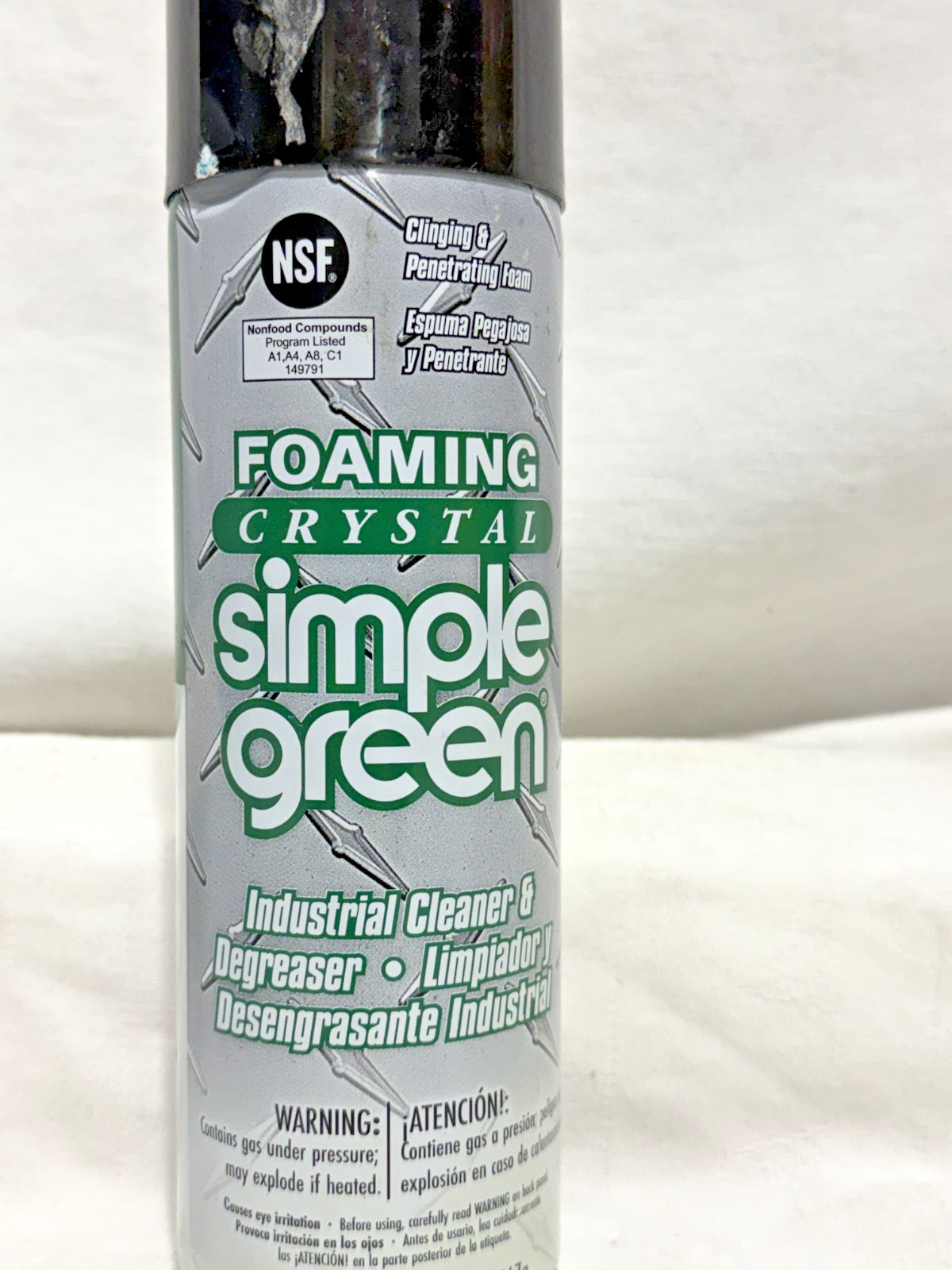 Simple Green 0610001219010 Crystal Industrial Cleaner And Degreaser, 20 Oz