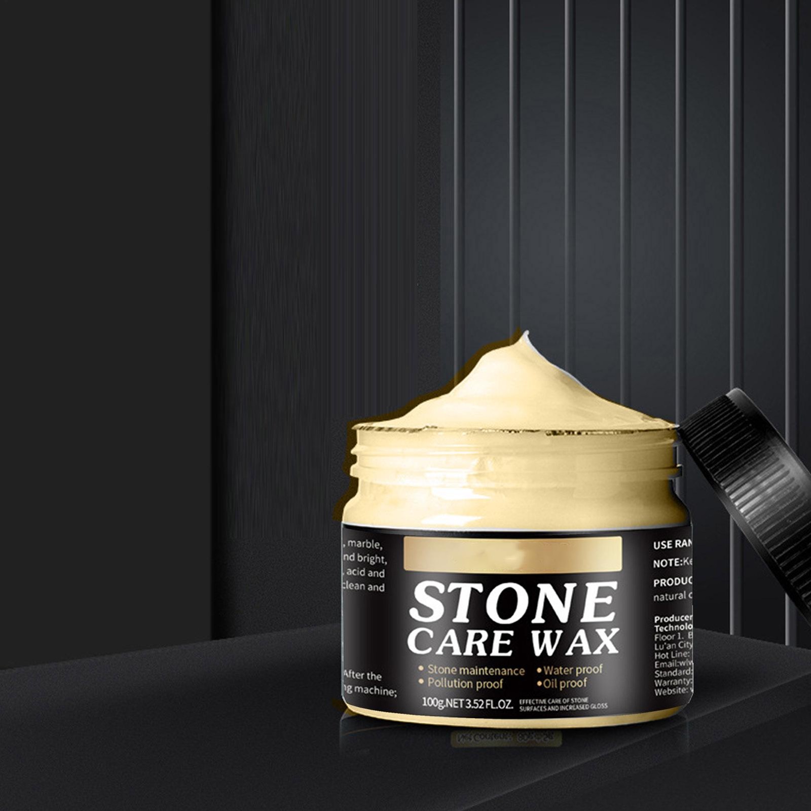 100g Stone Care Wax Polishing Crack Proof Polish Cleaner For Ceramic Tile Floors
