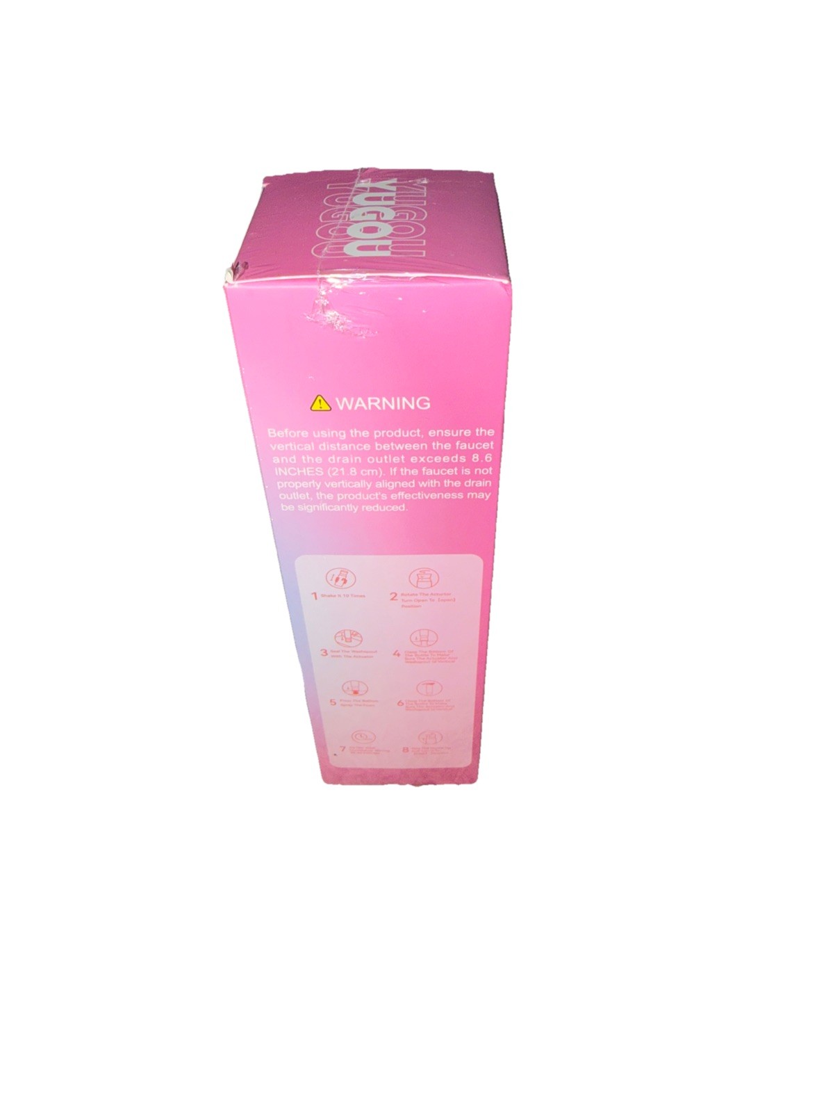Yugou Foaming Drain Cleaner, Sink Cleaner and Deodorizer, Drain Clog Remover