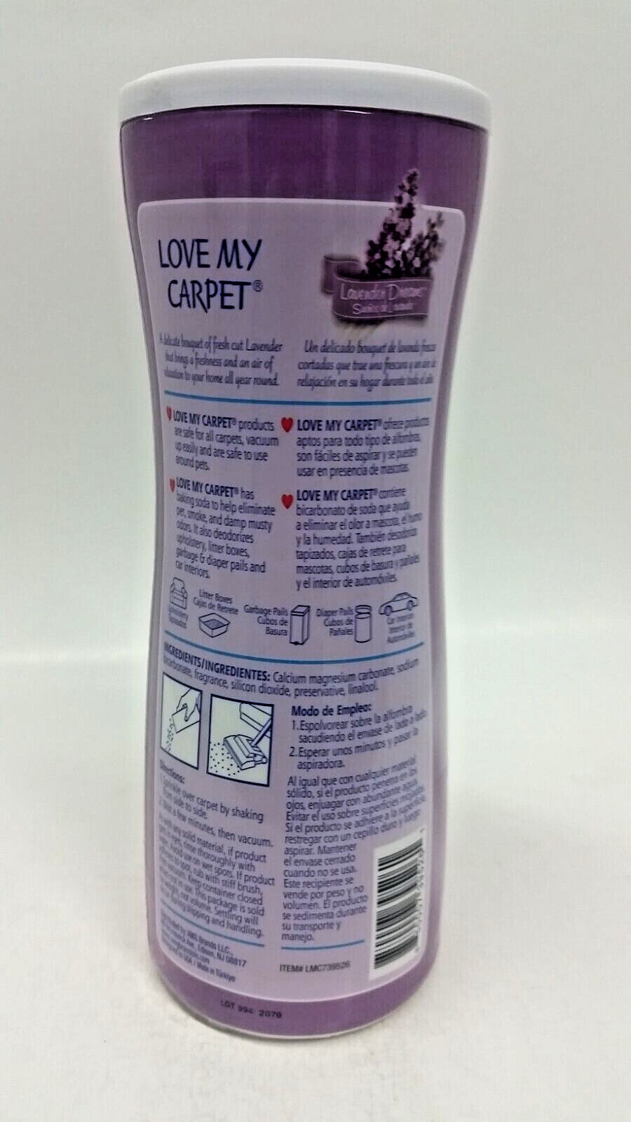 3x LOVE MY CARPET 2-in-1 Carpet & Room Deodorizer Lavender Dreams 17 OzEa SEALED