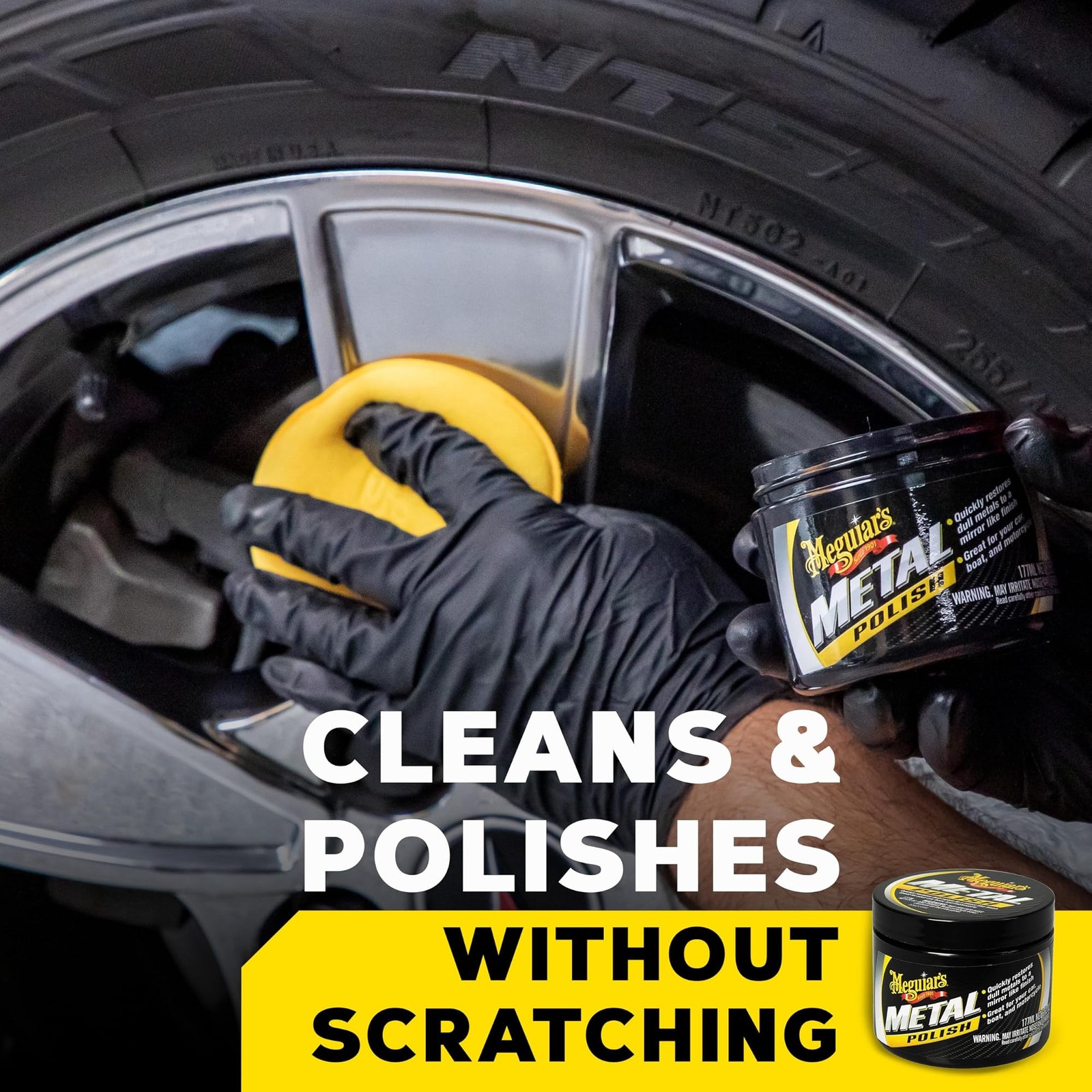 Meguiar’s G211606 Metal Polish -6 Oz Container