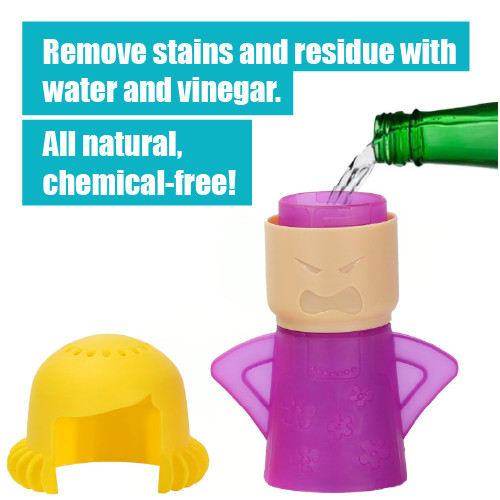 NEW Angry Mom Microwave Cleaner – Natural and Easy Kitchen Cleaning Solution
