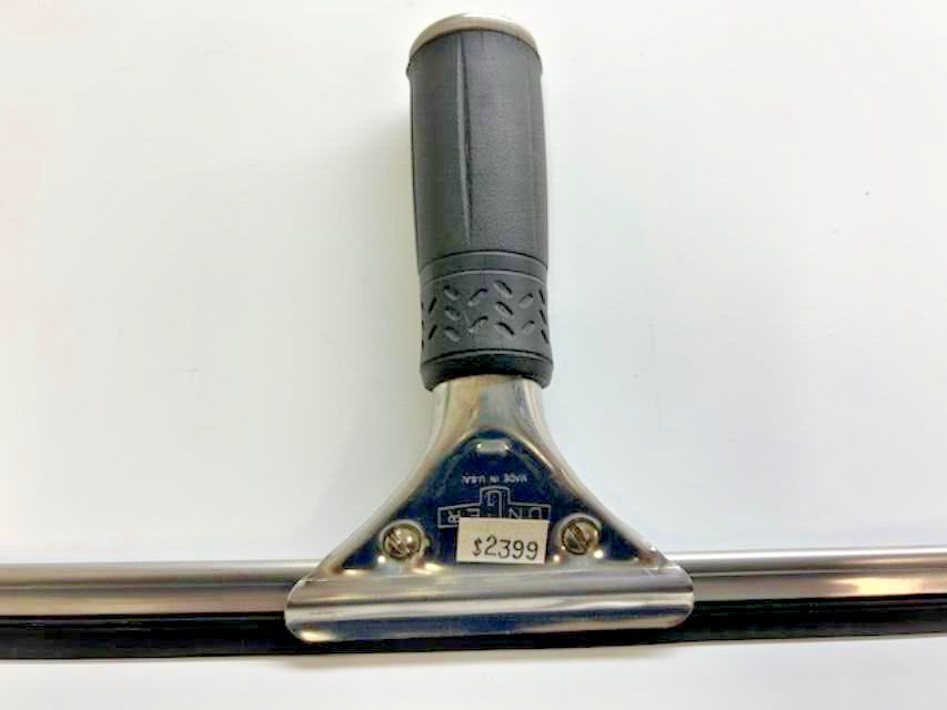 Unger 18 In. Stainless Steel Squeegee With 12 In. Interchangeable Proline Blade