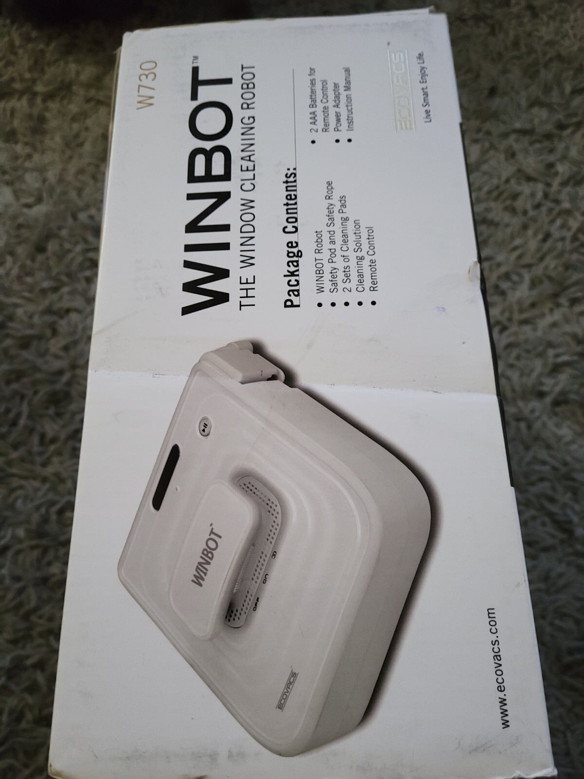 Ecovacs W730 Winbot Electronic Window Cleaner in Great Condition. !