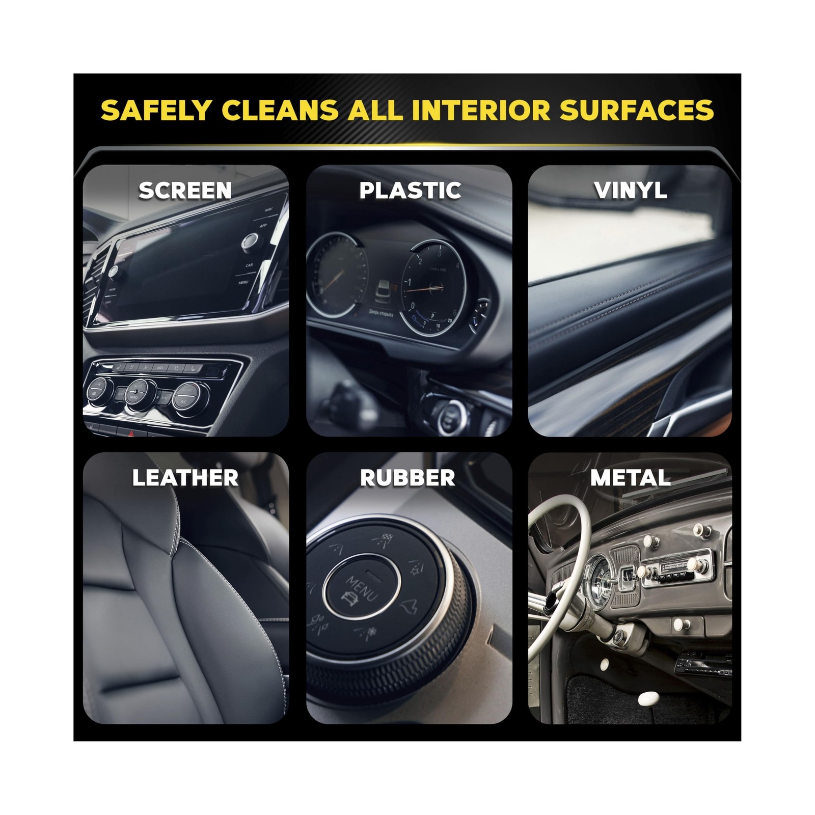 Meguiar’s Quik Interior Detailer Cleaner, Quick Detailer Spray Cleans And Ref…