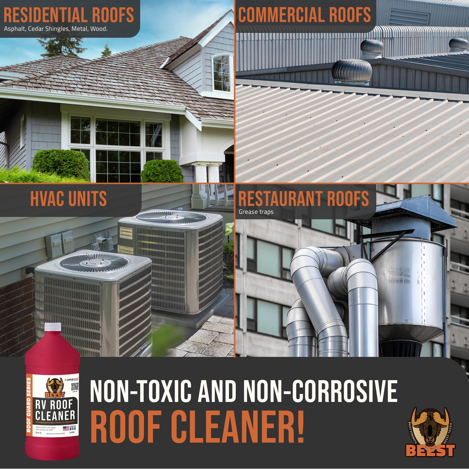 Rv Roof Cleaner super Concentrate Makes 5 Gallons Rv Cleaner & Metal Roof Clea