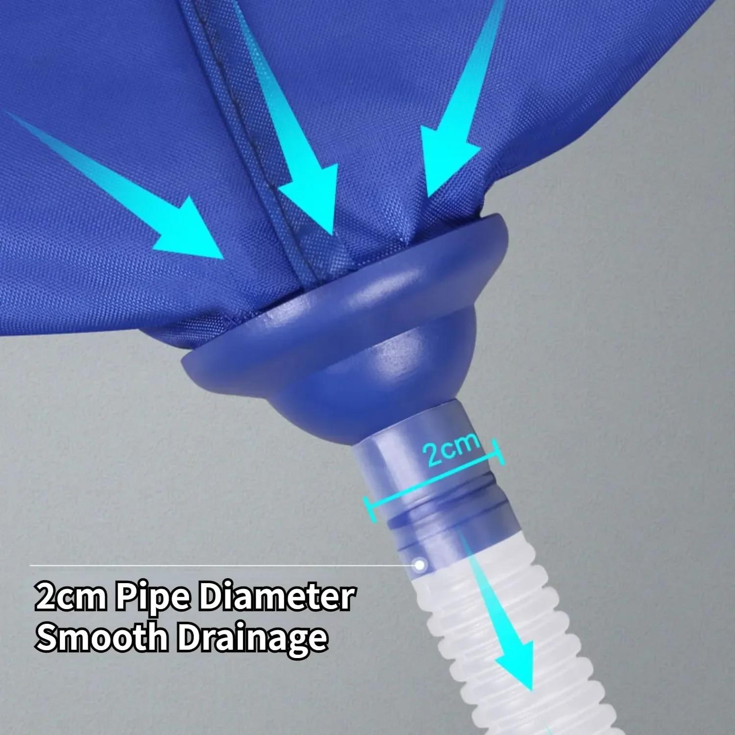 1–6pcs Ac Cleaning Kit Waterproof Wash Bag + Drain Pipe Summer Tool