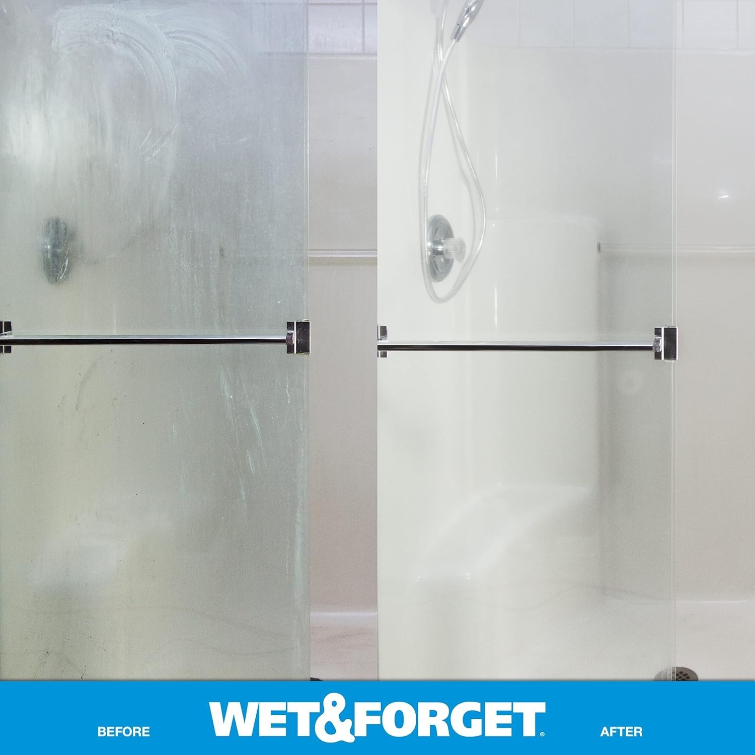 Fume-Free 64 Oz Shower Cleaner – Easy Weekly Clean with Pleasant Vanilla Aroma