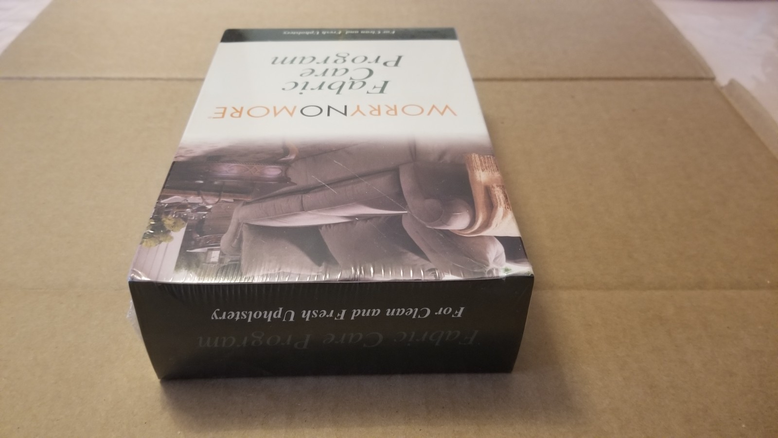 Worry No More Fabric Care Program kit clean & fresh upholstery New sealed