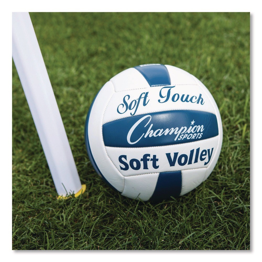 Champion Sports VBSET Deluxe Official-Size Volleyball Set (10/Set) New