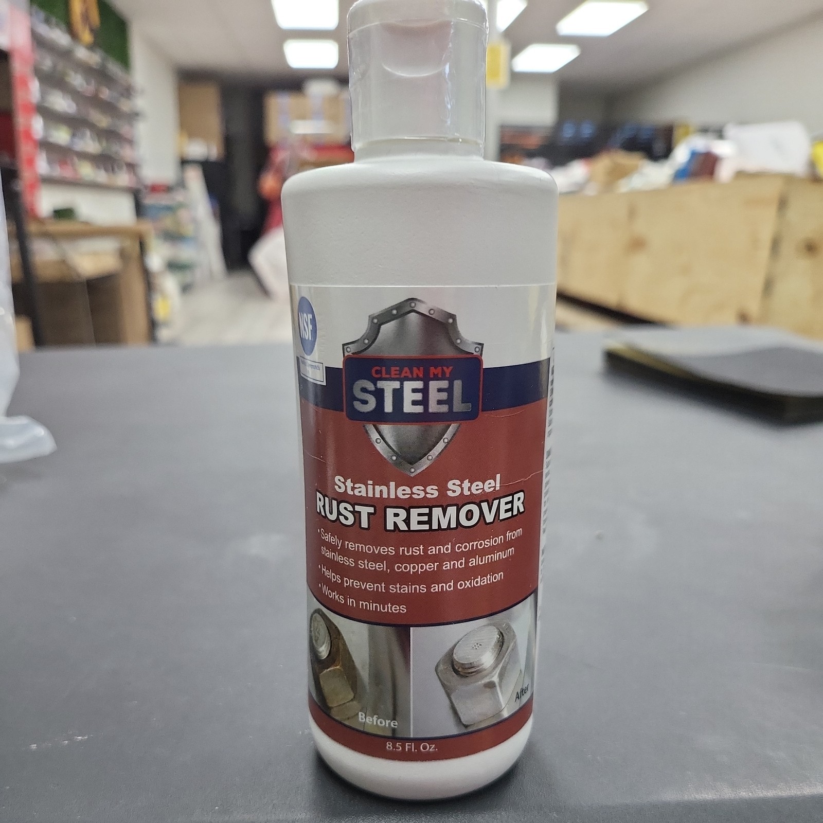 Clean My Steel Stainless Steel Rust Remover 8.5 Fl Oz