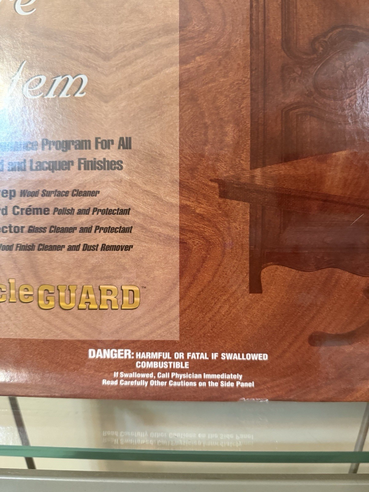 RHODES FURNITURE MIRACLE GUARD PREMIUM WOOD CARE SYSTEM KIT NEW SEALED BOX NEW .