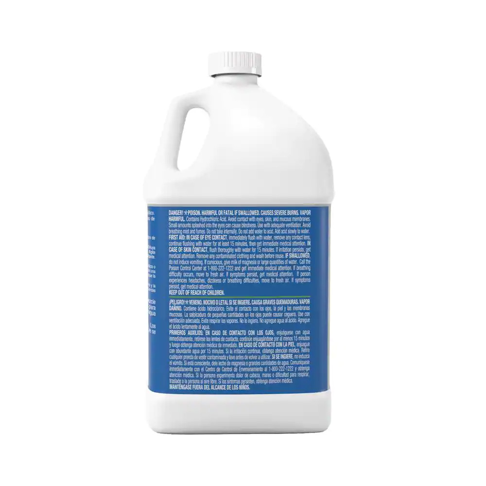 Green Muriatic Acid 4-Pack 1 G Clean Etch Brighten Concrete Masonry Mortar Brick