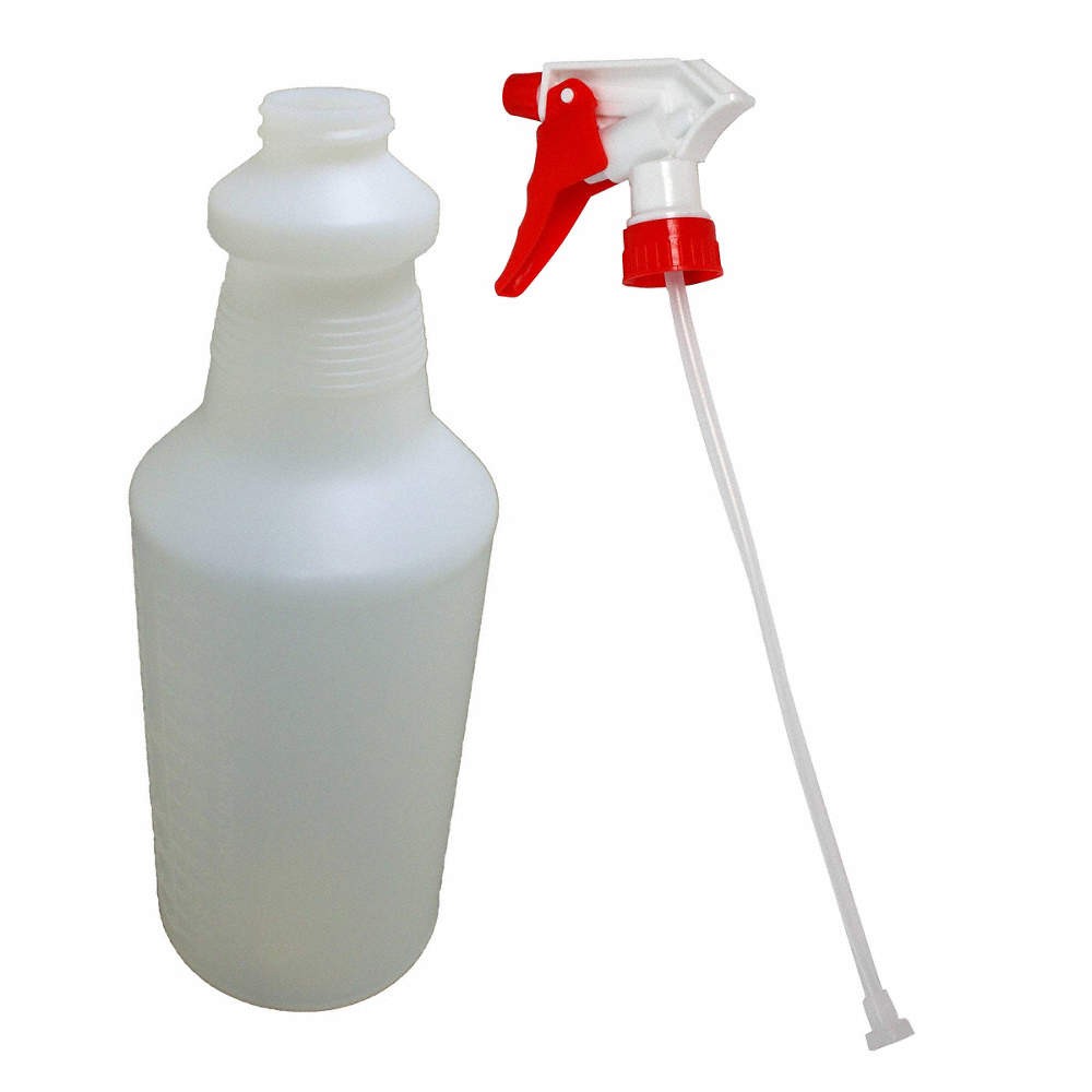 IMPACT 5032HG/4906-91 TriggerSprayBottle,32oz,12 1/4″H,Clr,PK3 30GE89