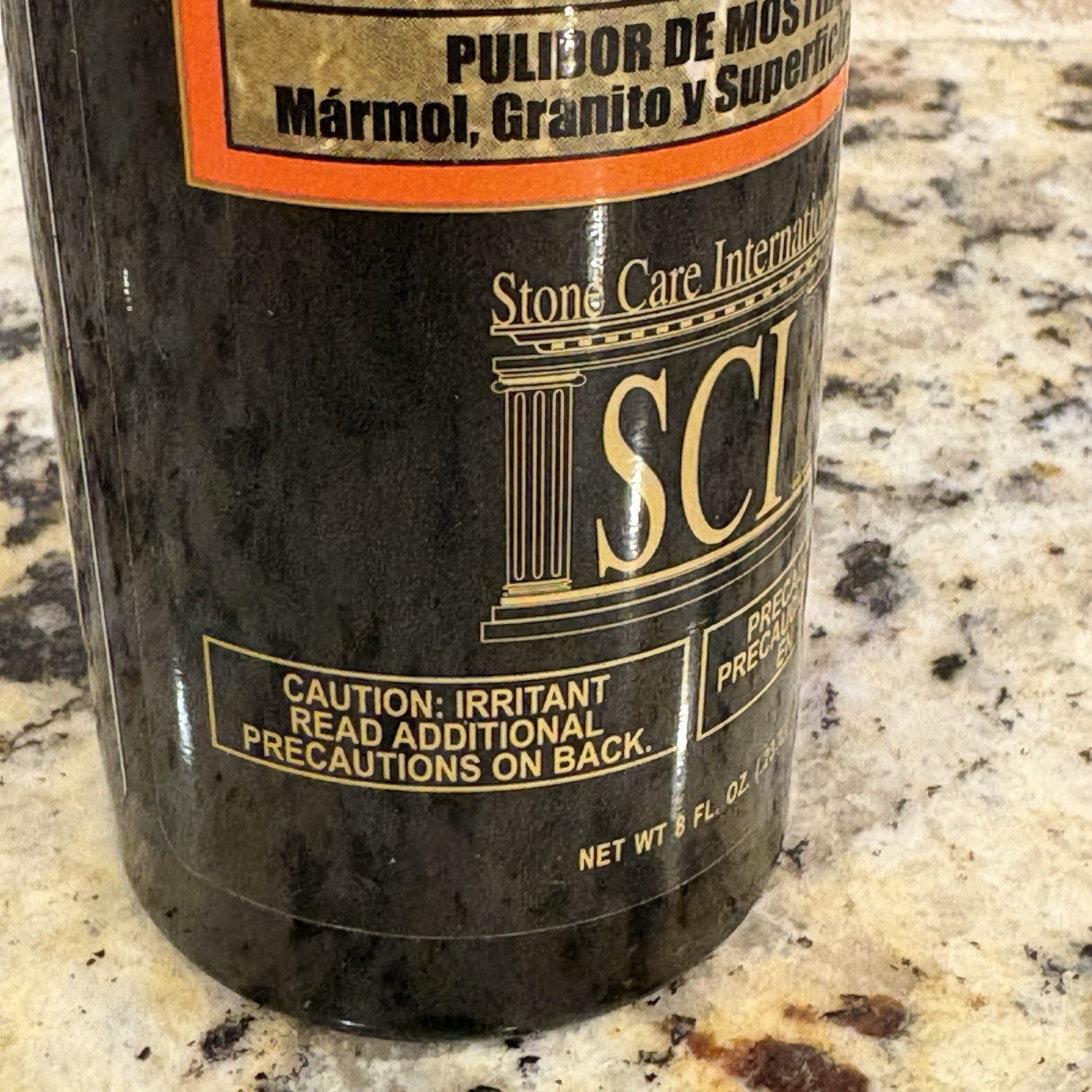 NEW/Sealed Stone Care International SCI Countertop Polish Marble Granite 8 fl oz