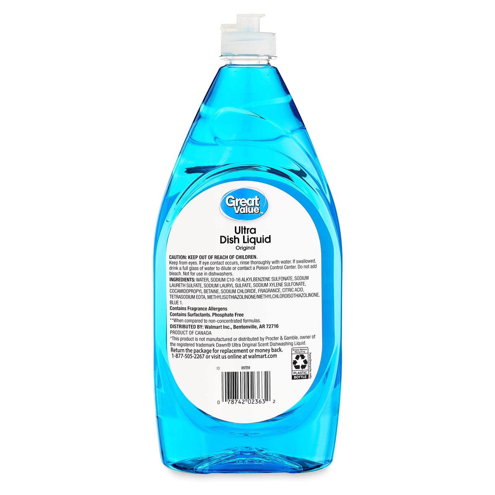 (4 pack) Ultra Dish Liquid, Original, 28 fl oz