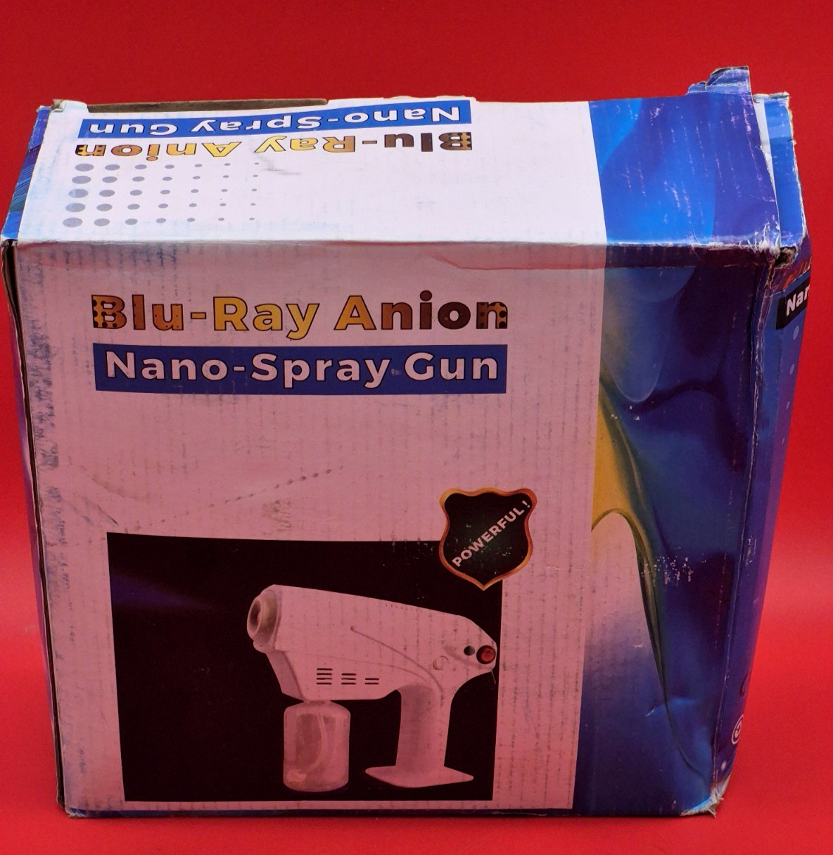 Blu Ray Anion Nano Spray Gun Disinfect Sterilize Room Area Sanitizer POWERFUL