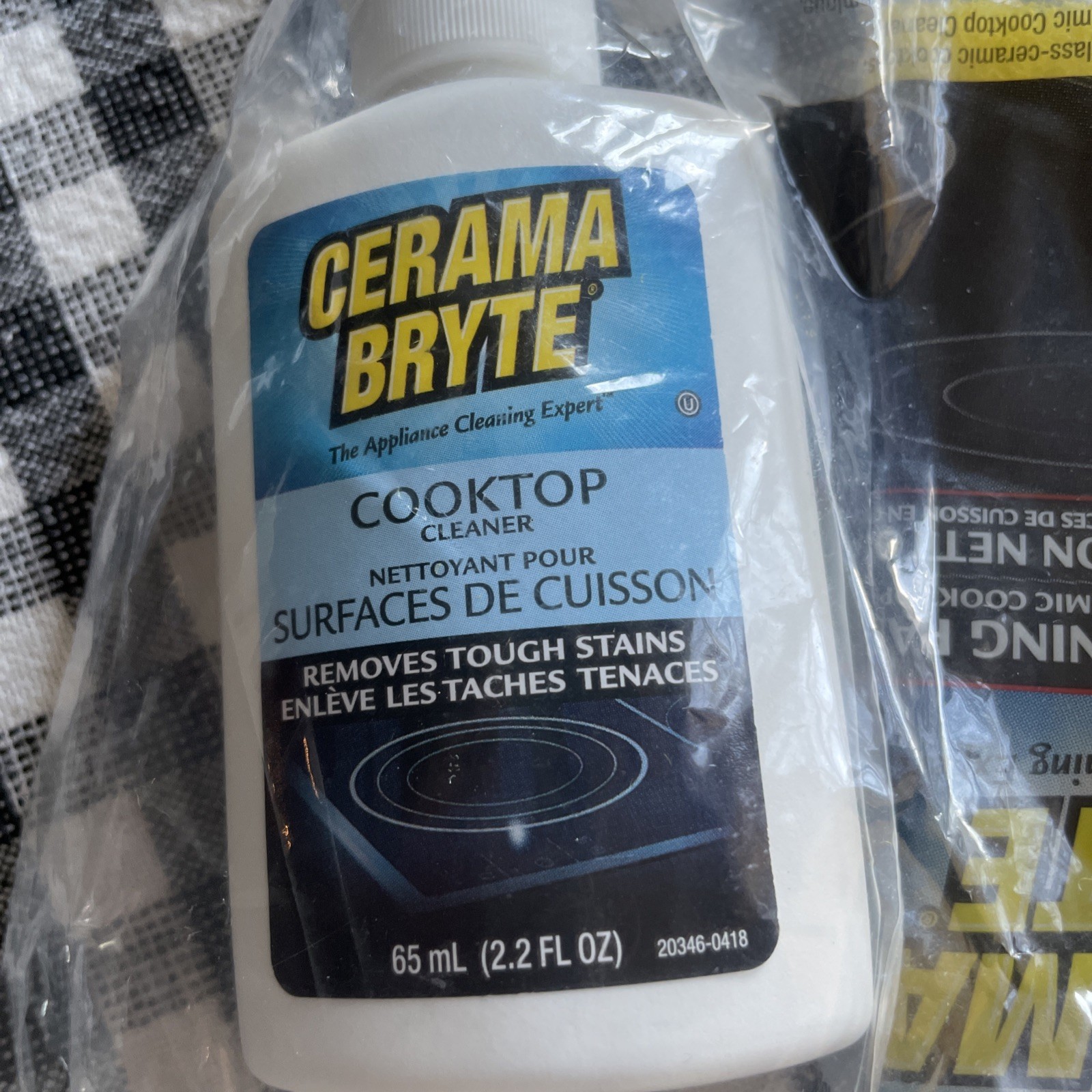 Cerama Bryte Cooktop Cleaner 2.2 fl Oz with Cleaning Pad