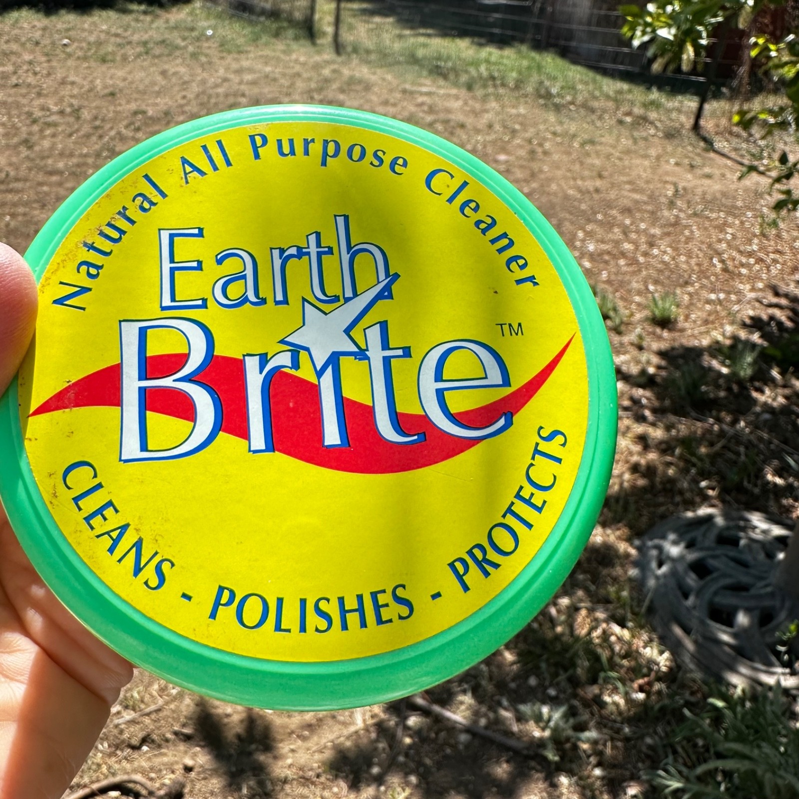 Earth Brite Natural All Purpose Cleaner Non-Toxic Polish 10.5oz Made in France