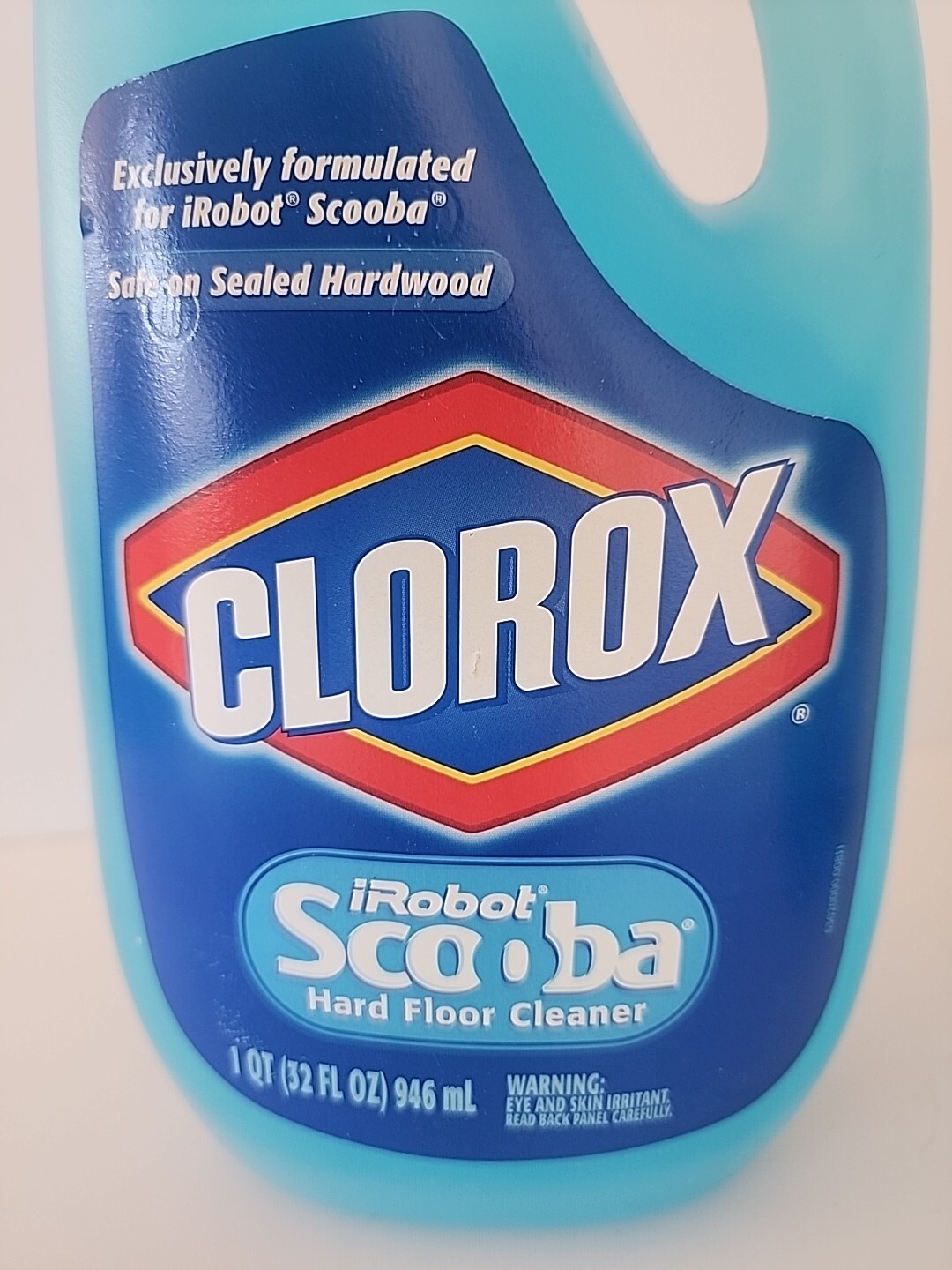 Lot of 2 Clorox iRobot Scooba Hard Floor Cleaner Solution 32 oz Bottles New