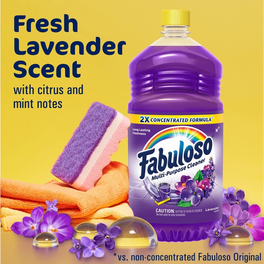 Multi-Purpose Cleaner & Floor Cleaner 2x Concentrated, Lavender – 56 fl oz