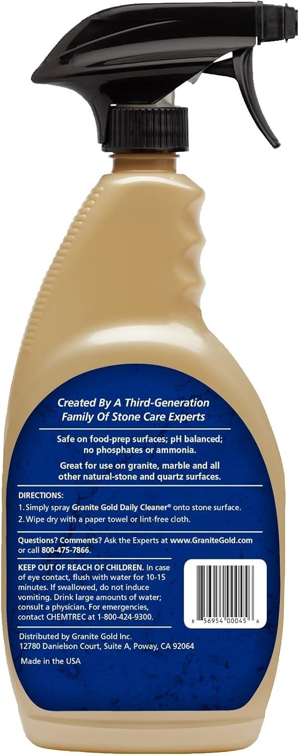 Daily Cleaner for Granite, Marble & Other Natural Stone & Quartz Surfaces, 32…