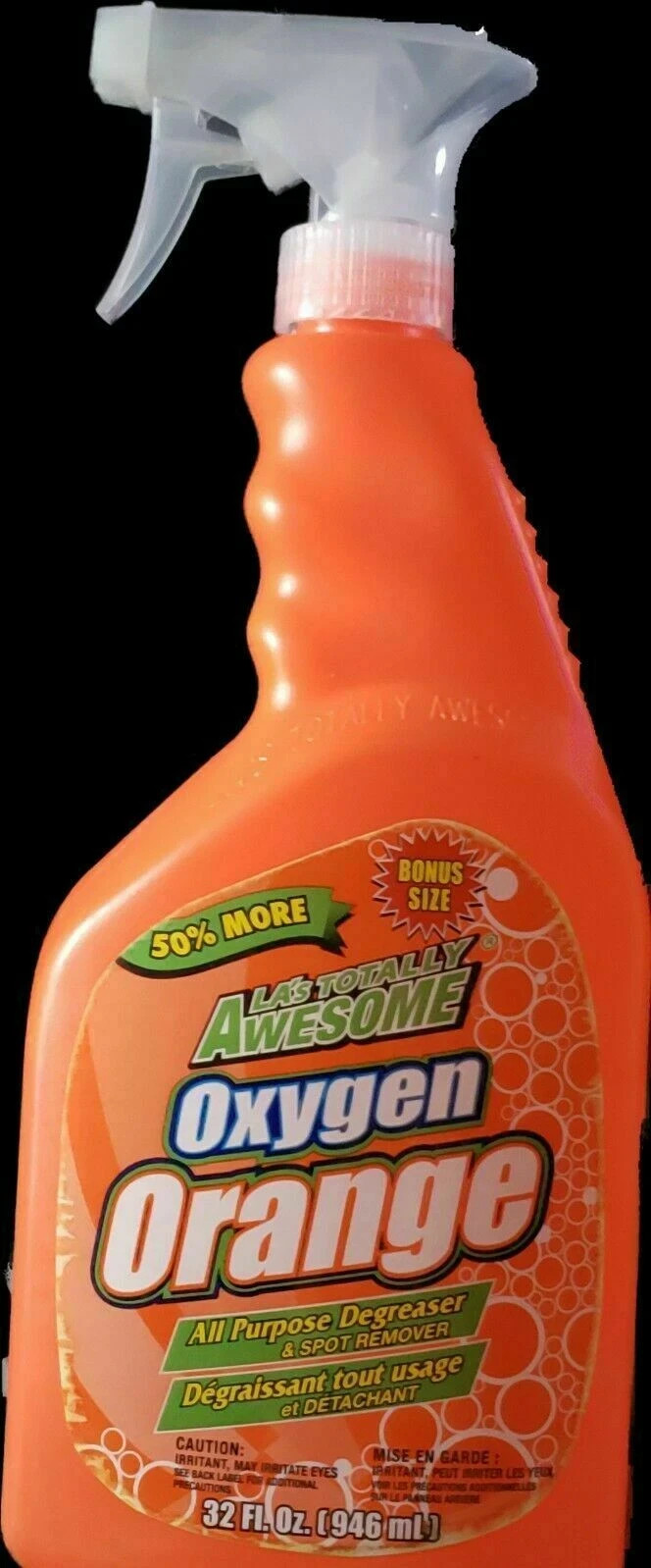 1 La’s Totally Awesome Oxygen Orange All Purpose Degreaser & Spot Remover 32 Oz