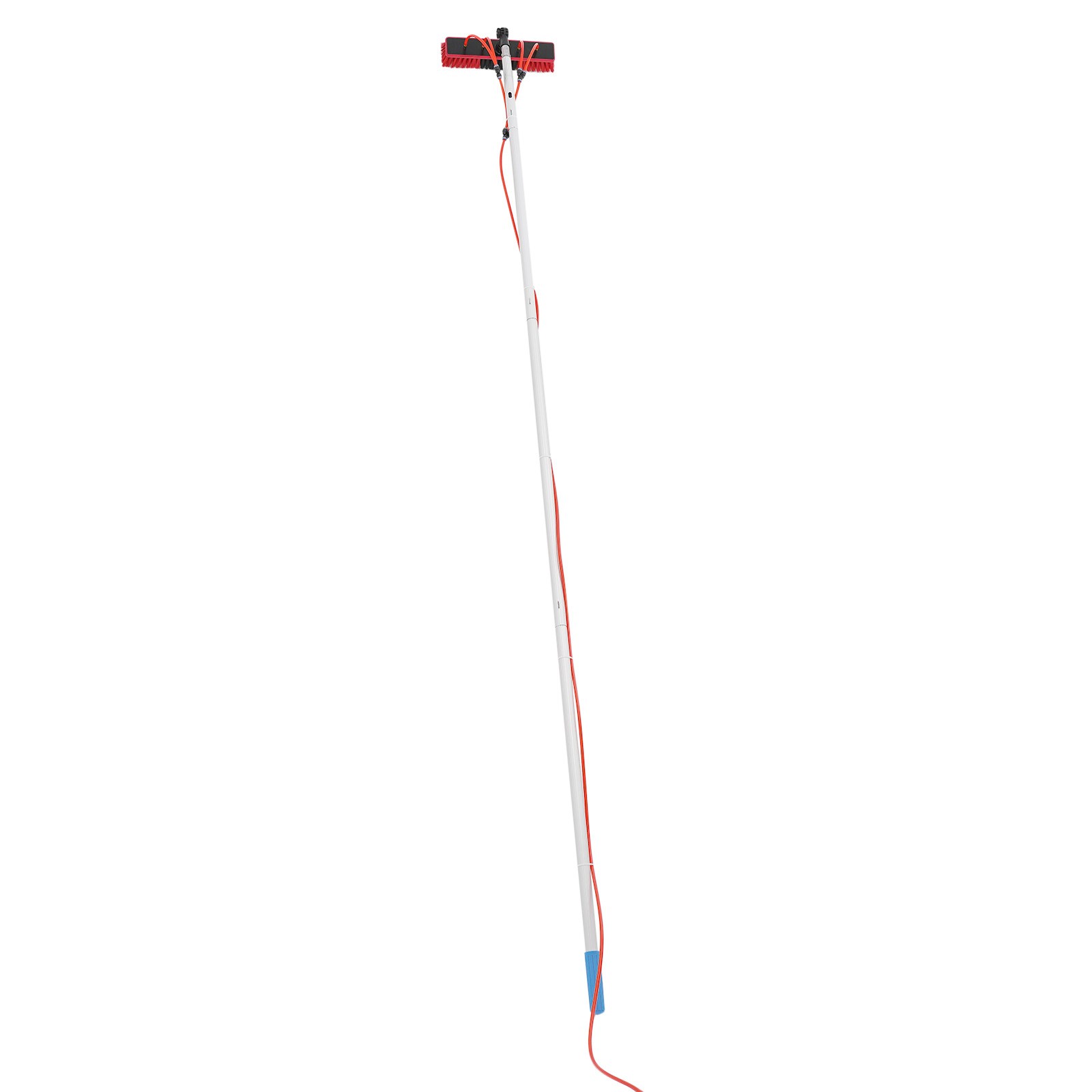 Telescopic Window Cleaning Pole 32.8ft With Water Fed Brush For Solar Panels