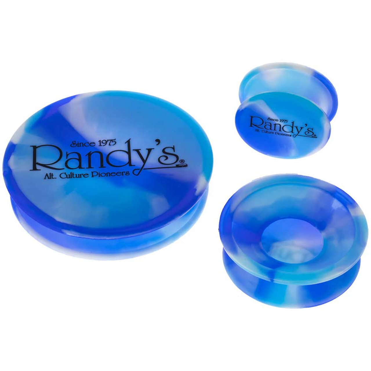 Water Pipe Cleaning Three Piece Plug Set/Cleaning Caps – Choose Color