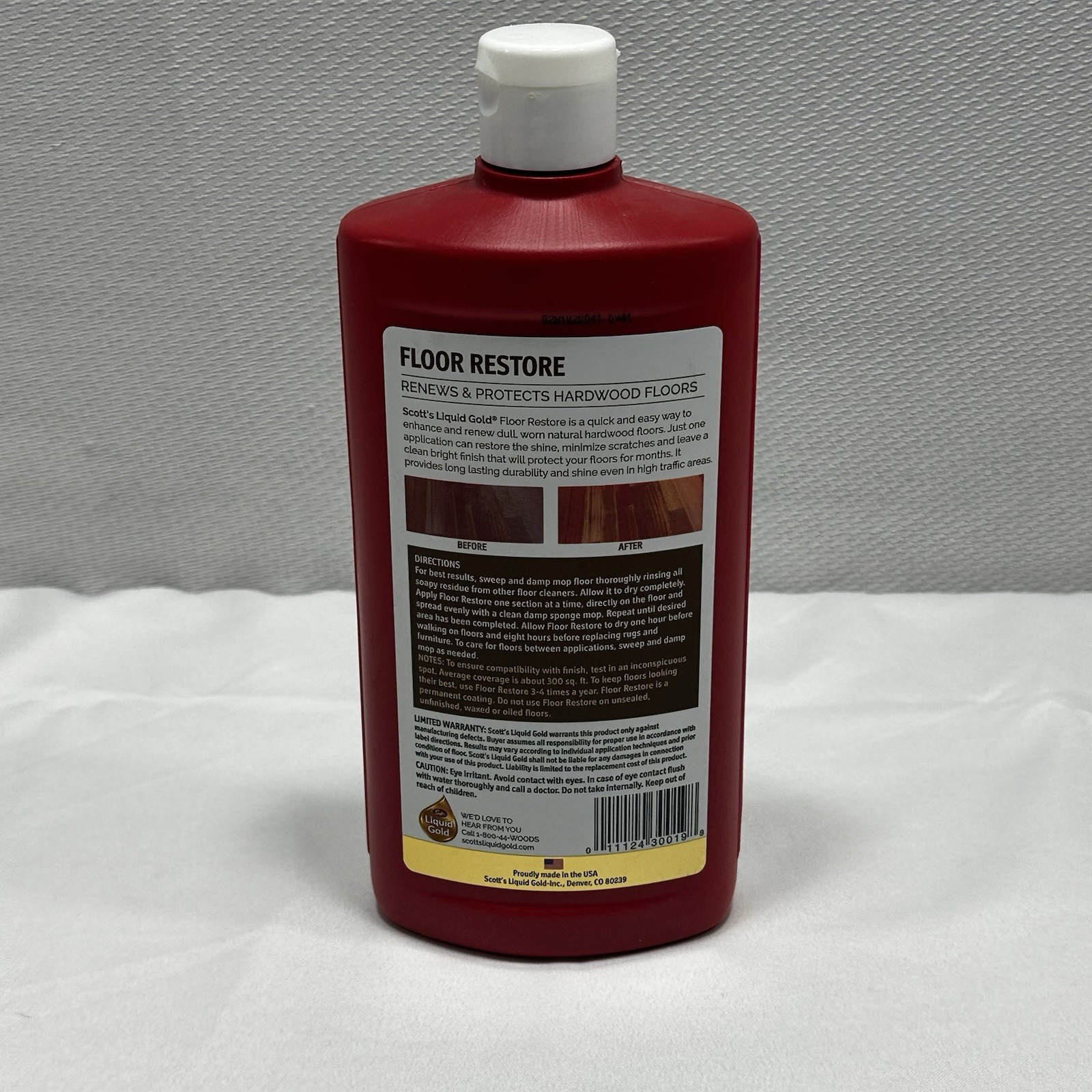 New Scott’s Liquid Gold Floor Restore Renews & Protects Hardwood SEALED – 18754