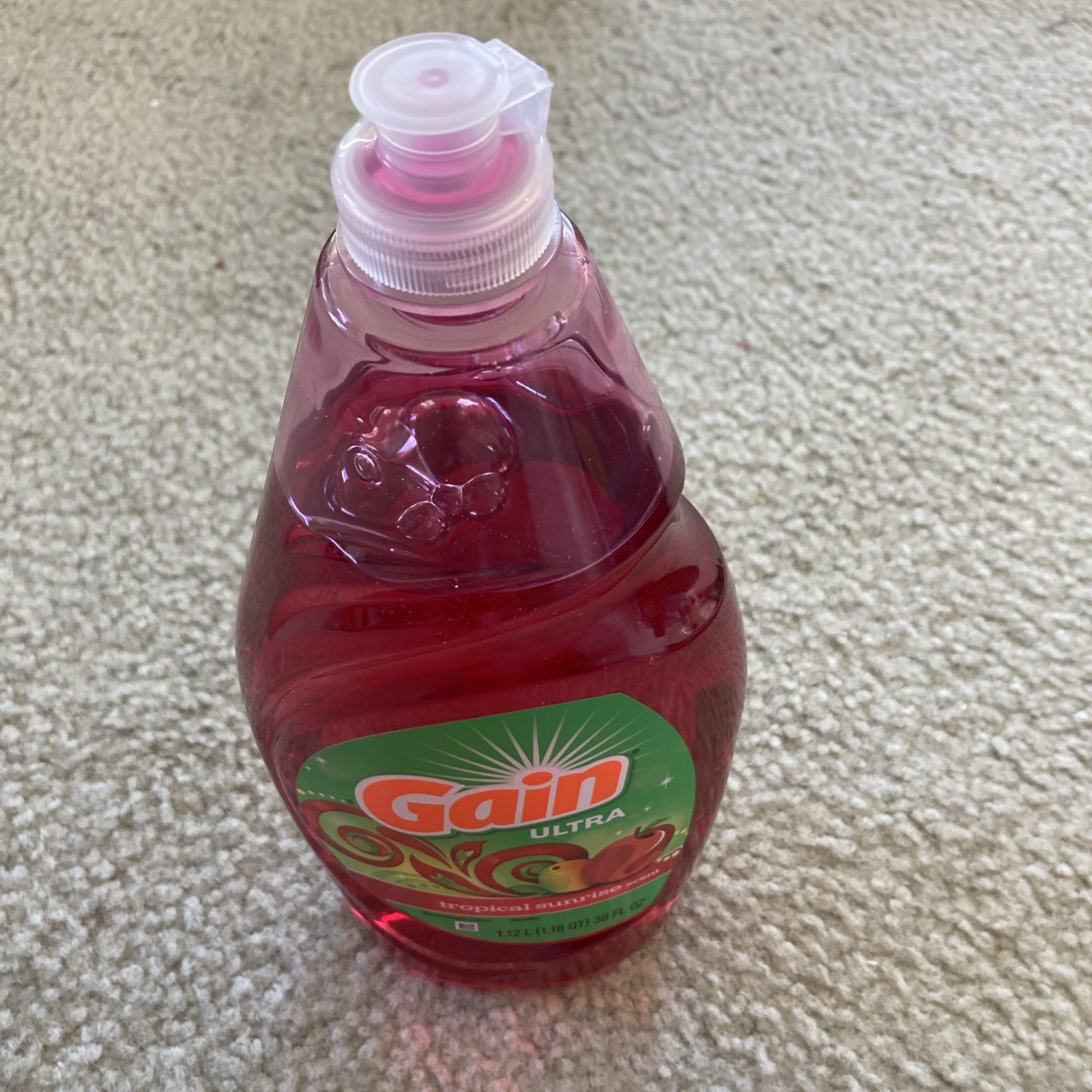 Gain Ultra Tropical Sunrise Scent Dishwashing Liquid