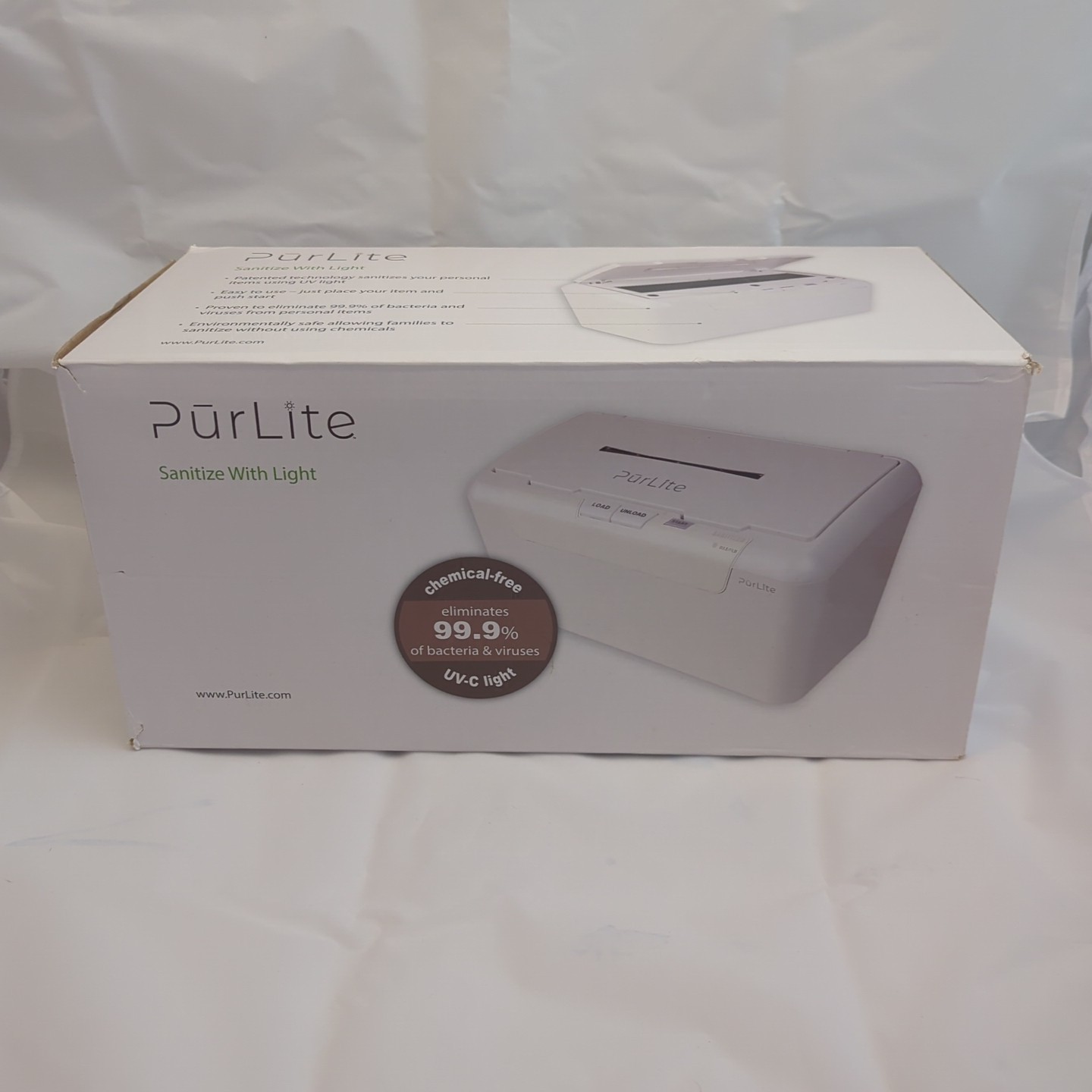 Purlite UV-C Home Sanitizer PL300G Gray