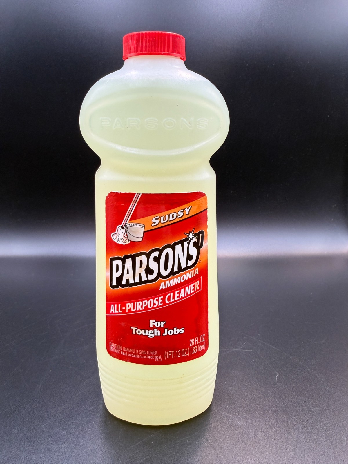 Vintage 1999 Parsons Sudsy All Purpose Ammonia Cleaner-28 Fl Almost Full