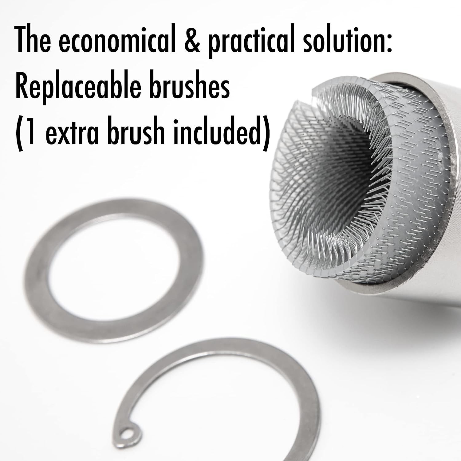 Full-Metal Copper Pipe Cleaner for Drill