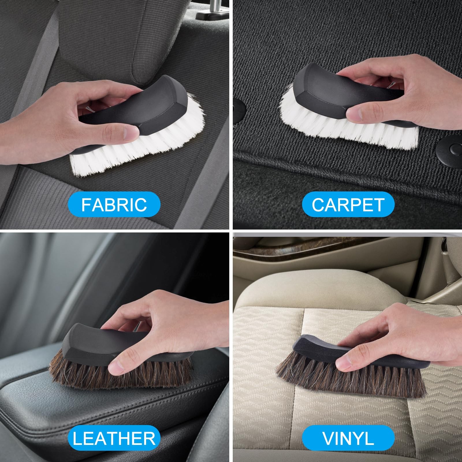 Upholstery Brush, Upholstery Brush Set, Leather Cleaning Brush, Carpet Brush …