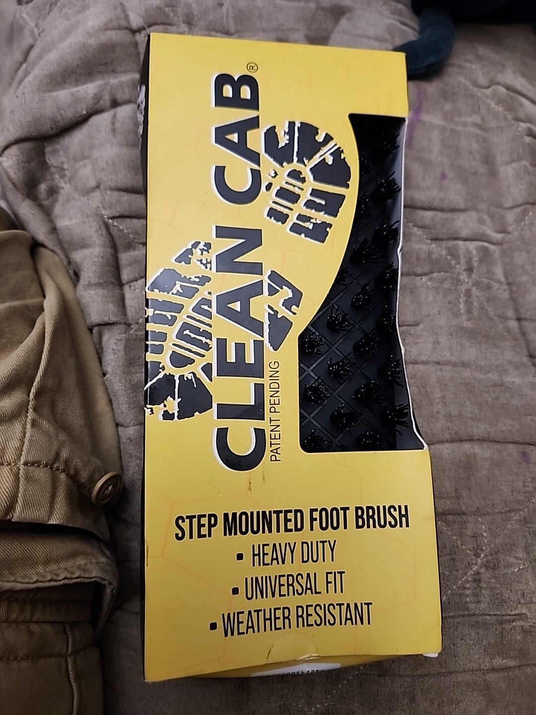 Clean Cab Universal Fit Truck Step Mounted Brush – Heavy Duty Boot Brush for …