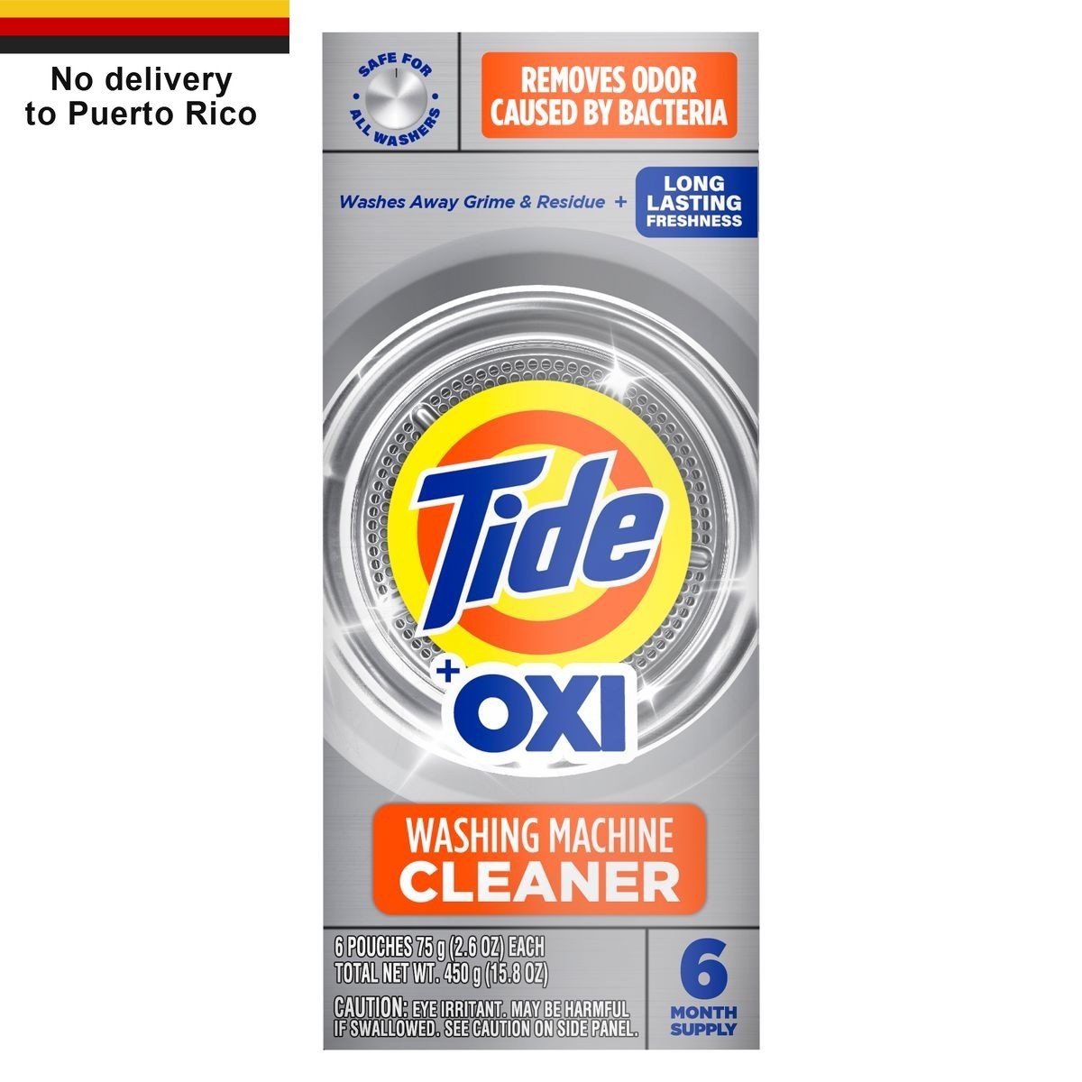 Washing Machine Cleaner + Ultra Oxi Powder – 6ct